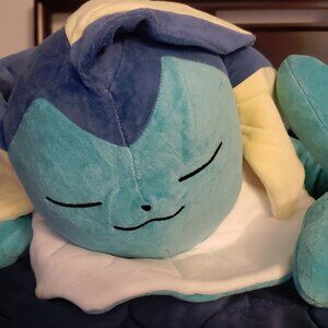 Pokemon Center Vaporeon Sleeper Plush Eeveelutions Plush Rare Authentic